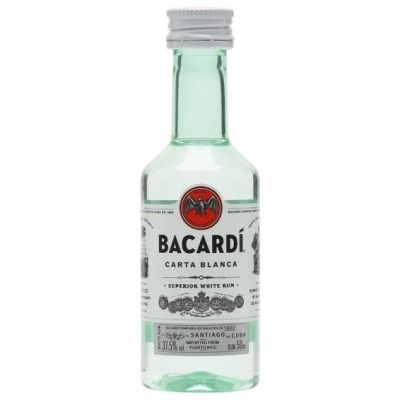 Bacardi Carta Blanca White Rum 5cl