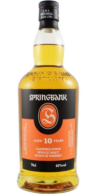 Springbank 10 Year Old Single Malt Whisky