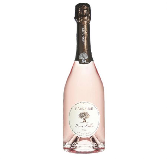 L'Arnaude Fines Bulles Brut de Rosé NV