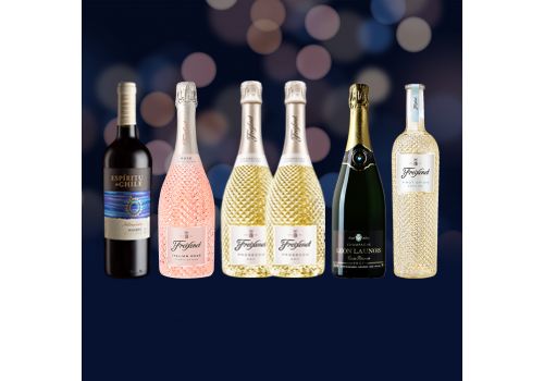 New Year’s Eve Essentials Case – 6 bottles – SAVE £15