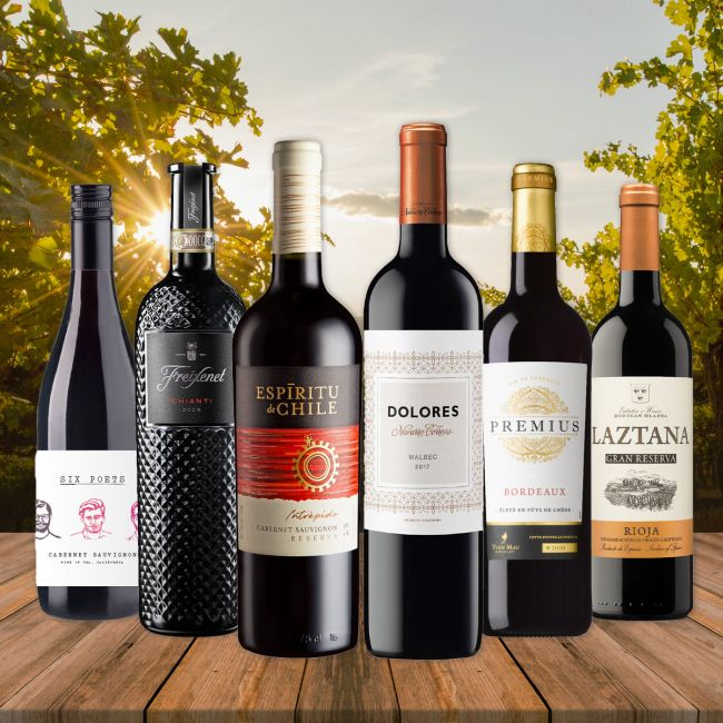 Summer Reds Case - 6 Wines £61.50 - Save £20