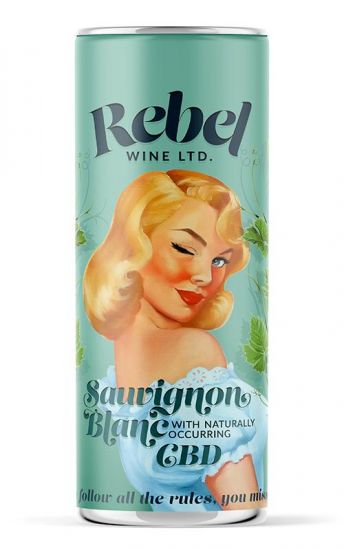 Rebel Wine Sauvignon Blanc With CBD