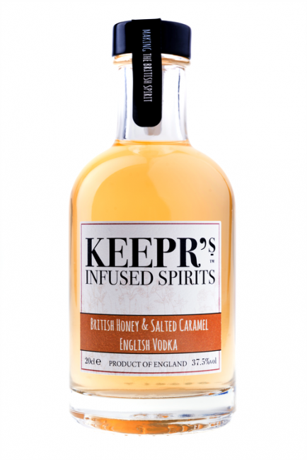 Keepr's British Honey & Salted Caramel Vodka 70cl
