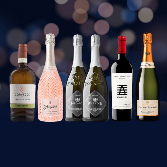 New Year’s Eve Luxury Case – 6 bottles – SAVE £20