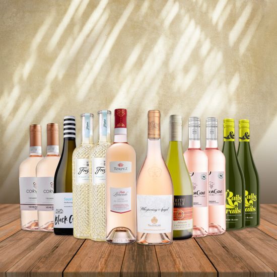 Provence Rosé & Summer Whites Case – 12 bottles – SAVE £30