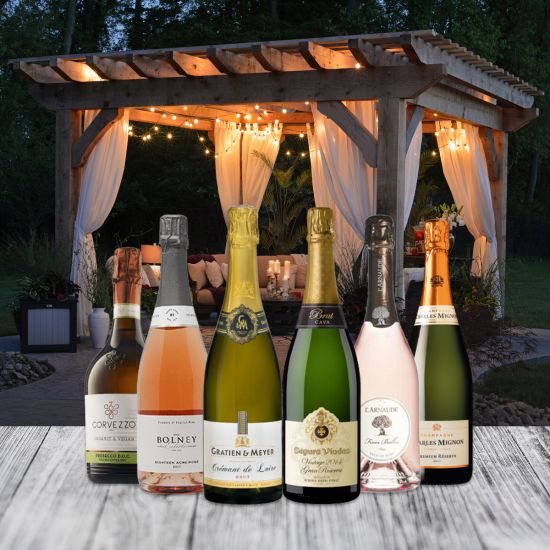 Summer Champagne and Fizz – 6 bottles – SAVE at least £20