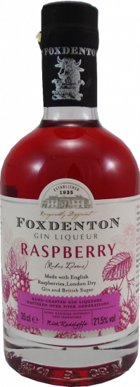 Foxdenton Raspberry Gin Liqueur Half Bottle