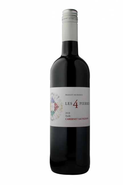 Les 4 Pierres Cabernet Sauvignon 2019 IGP Aude