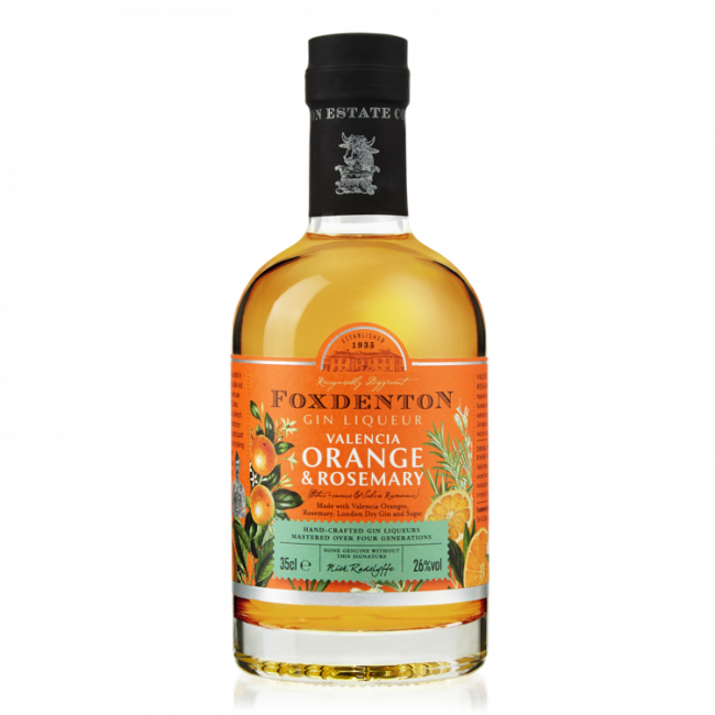Foxdenton Gin Liqueur Orange & Rosemary 35cl
