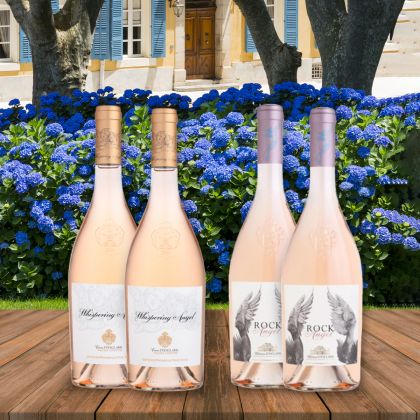 Whispering Angel & Rock Angel Rosé Mixed Case – SAVE £10