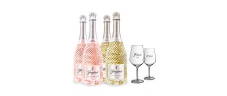 Freixenet Sparkling Promotion - 8 Bottles + 4 Free Glasses!