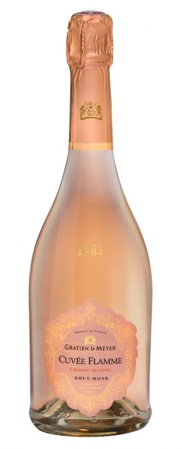Gratien & Meyer Cuvée Flamme Cremant de Loire Brut Rosé NV