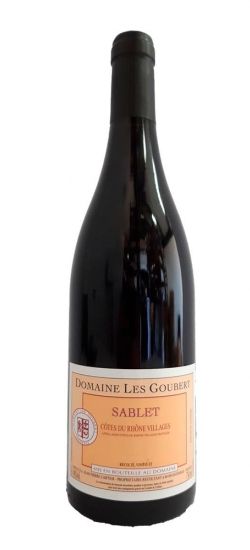 Domaine Les Goubert Sablet Côtes du Rhône Villages Rouge 2020