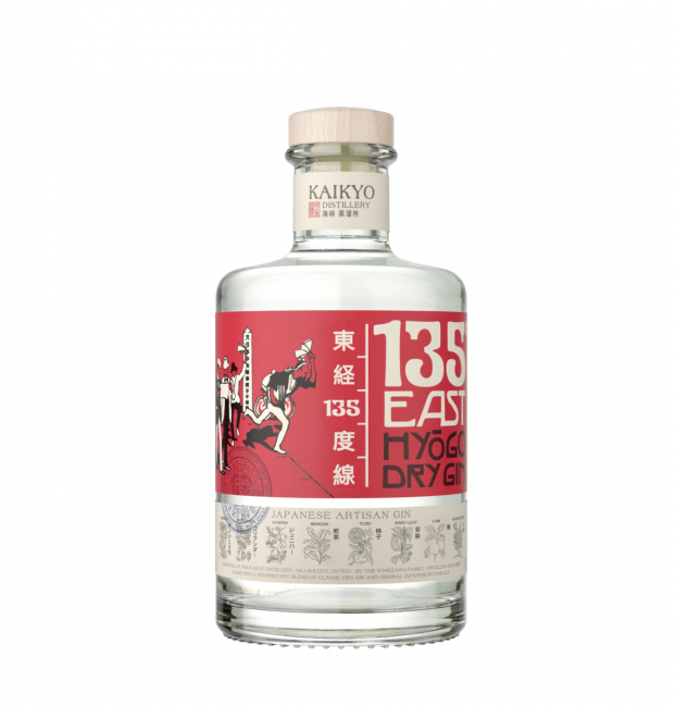 135 East Hyogo Dry Gin 70cl