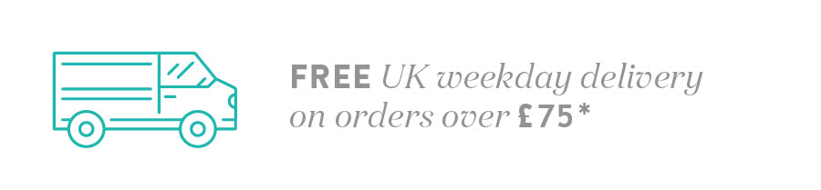 Free delivery on UK Mainland orders over £75*